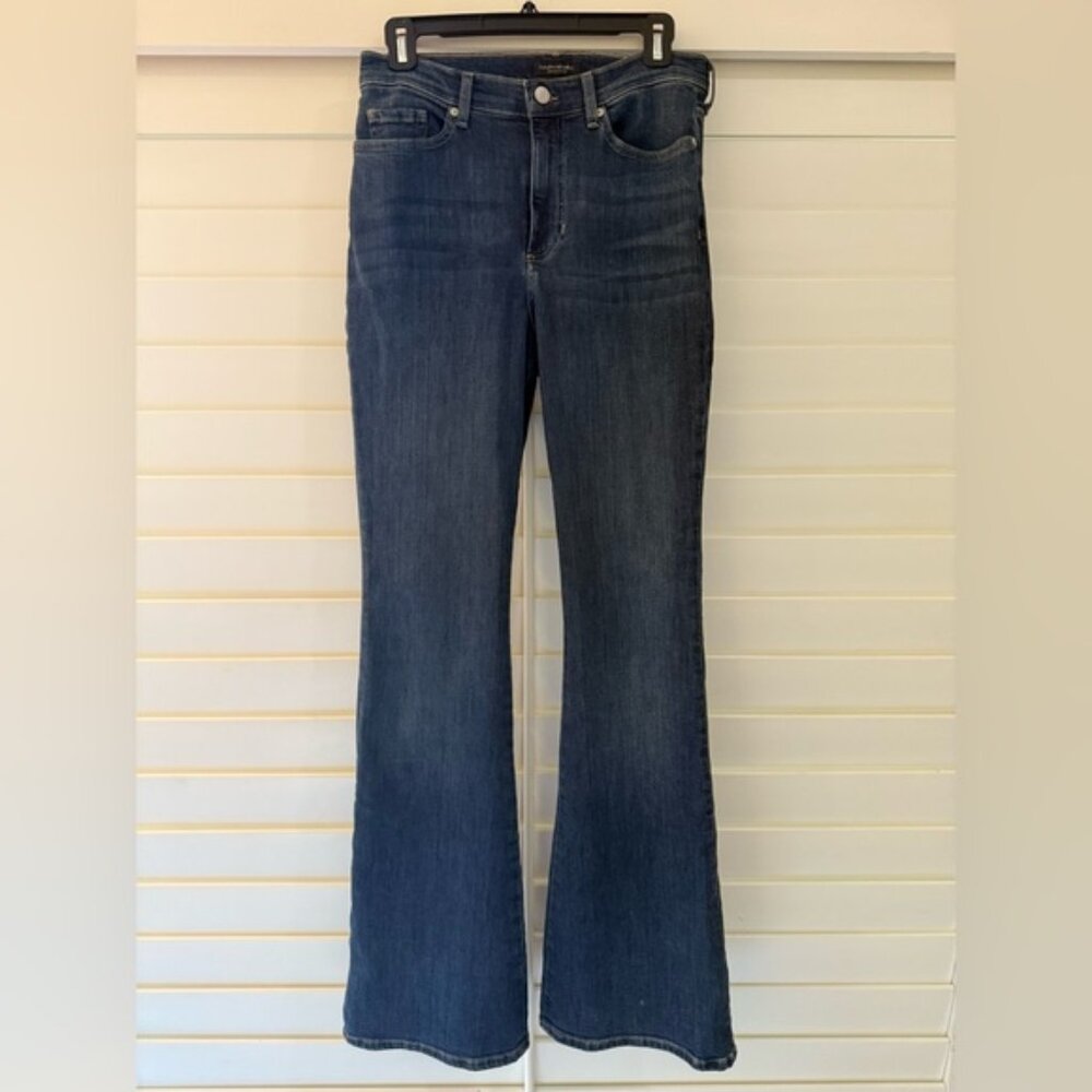 Banana Republic Blue Flare High-Rise Jeans
